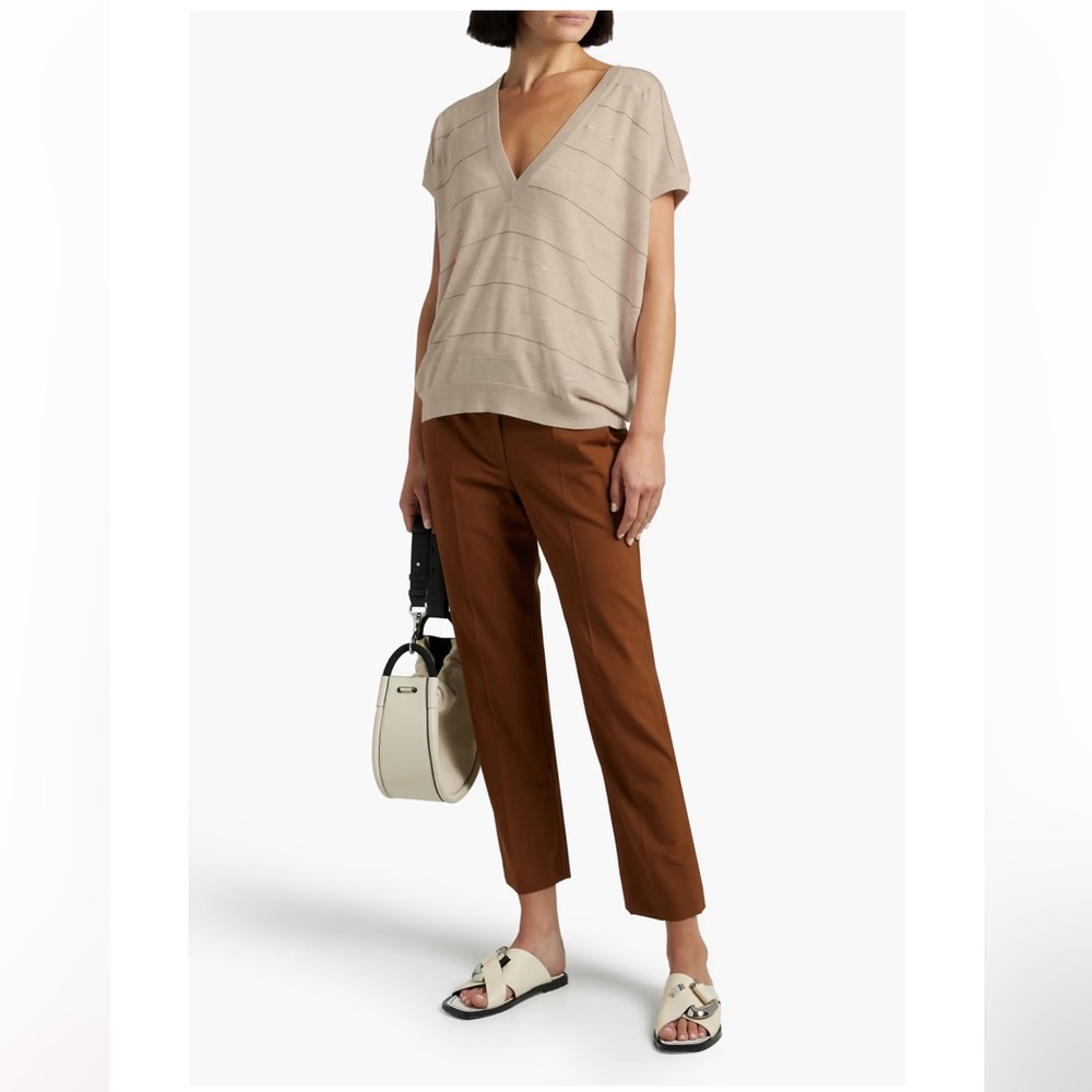 BRUNELLO CUCINELLI Sweater Top - Cashmere/Silk/Wool - worn once